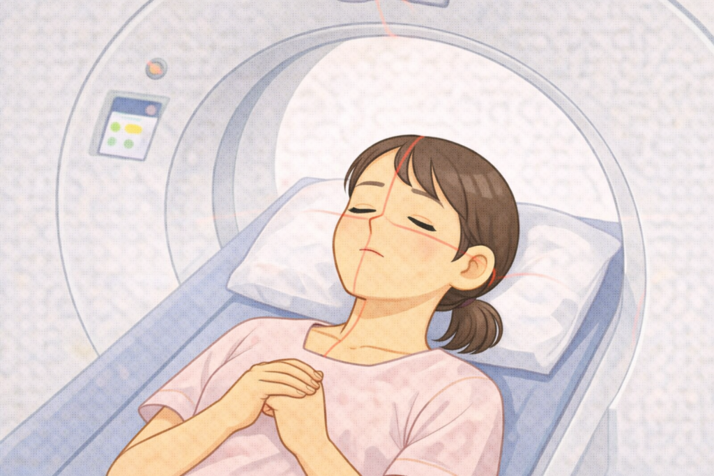 CT検査位置合わせ
